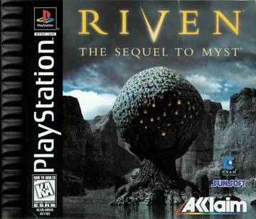 Riven - The Sequel to Myst (US) box cover front